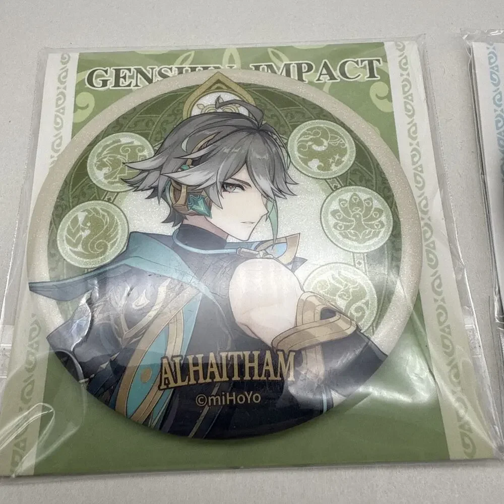 Genshin Impact Badge Alhaitham and Tartaglia New *READ..